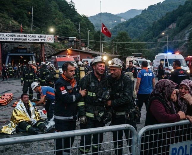 Zonguldak’ta Maden Ocağında Grizu Patlaması! 3 İşçi Hayatını Kaybetti, 5 Madenci Yaralandı