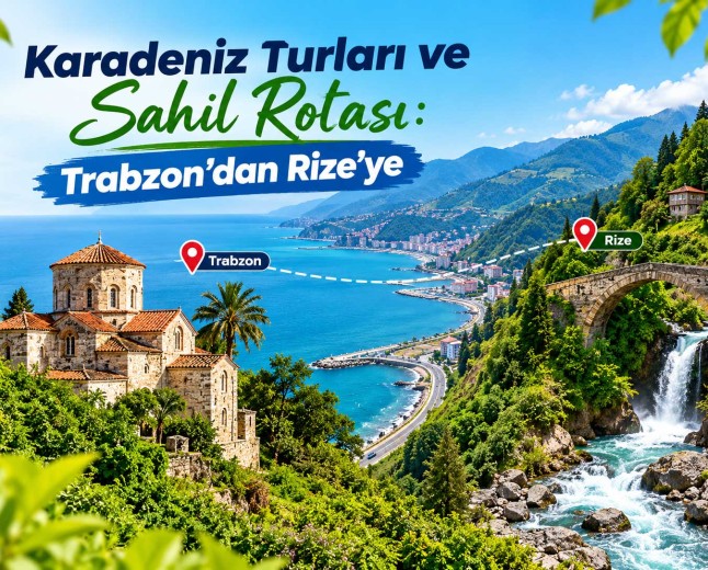 Karadeniz Turları ve Sahil Rotası: Trabzon'dan Rize'ye